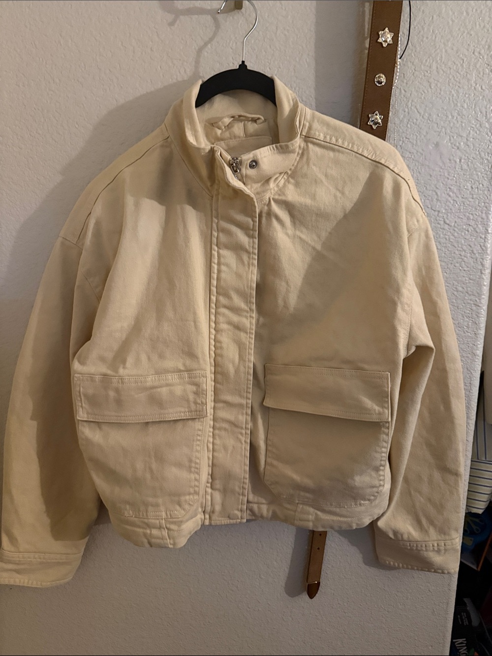 Yellow Utility Jacket - Casual Workwear
